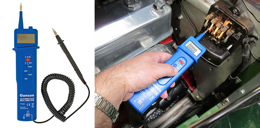Compact but fully featured digital multimeter