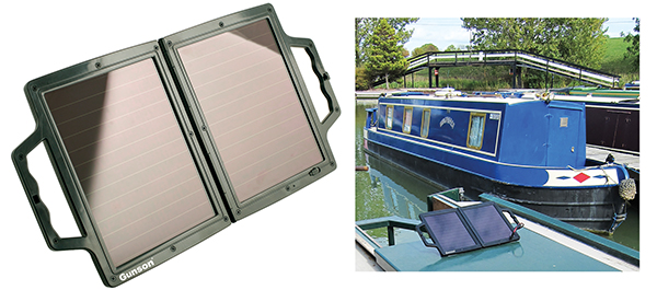 The New Gunson Solar Powered Battery Charger