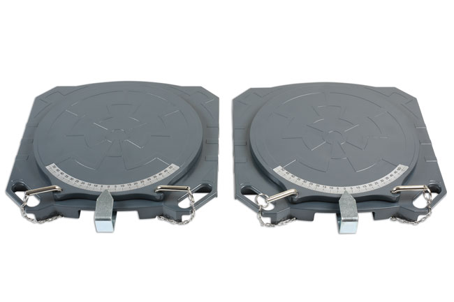 77158 Steering Turntables - Aluminium 4000kg (Pair)